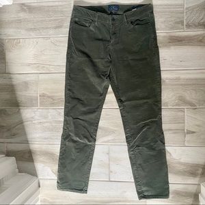Lucky Brand Corduroy Green Jeans